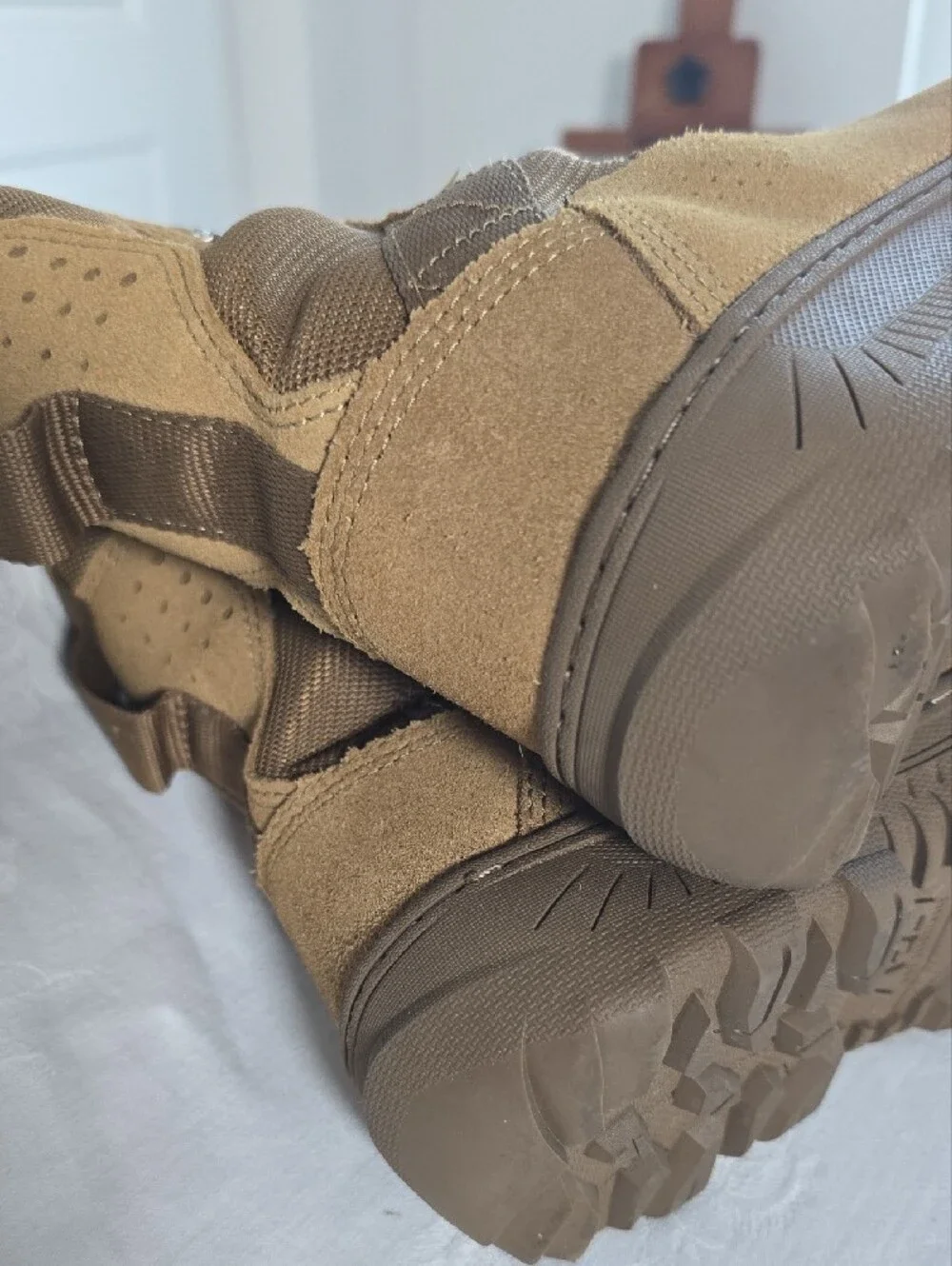 Rocky Havoc Lace-Up Military Tactical Boots in Brown NWOT Size 5W
